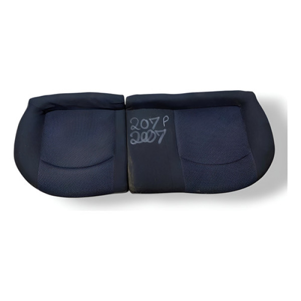 Assento Banco Traseiro Peugeot 207 Passion 2010 2011 2012 Preto