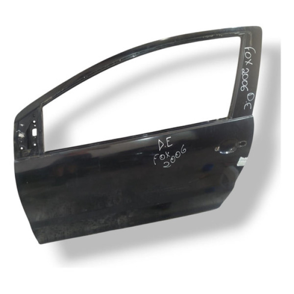 Porta Dianteira Esquerda Volkswagen Fox 2007 2008 Detalhe Dianteira Esquerda Preto