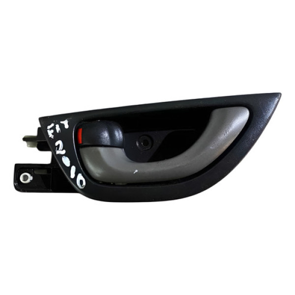 Maçaneta Interna Traseira Esquerda Honda Fit 2009 2010 2014 Preto Traseira