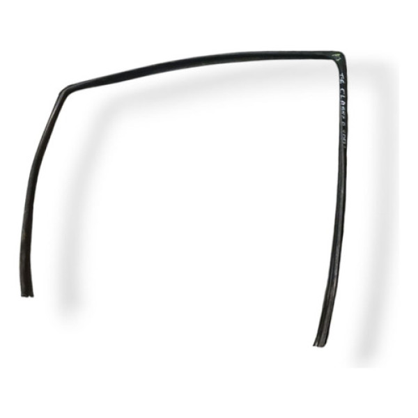 Borracha Canaleta Vidro Traseira Esquerda Classe A 2000 2019 Preto