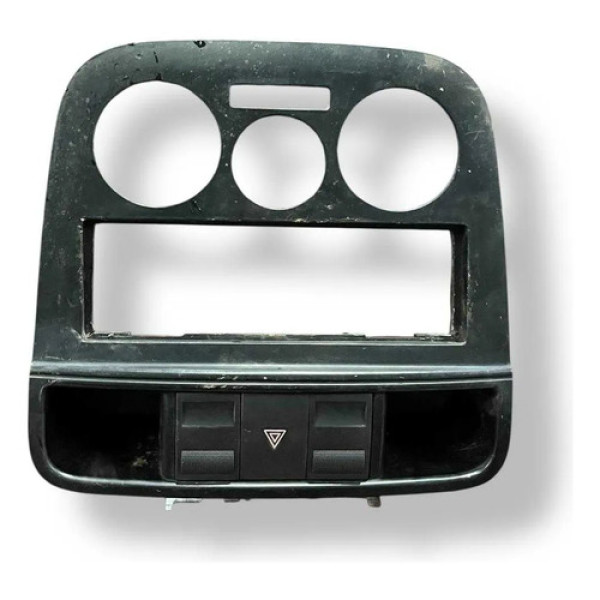 Moldura Central Painel Volkswagen Gol G4 2009 2010 5w0858061 Vermelho