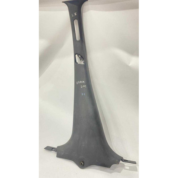 Acabamento Coluna Central Esquerdo Fiat Brava 1998 714332636