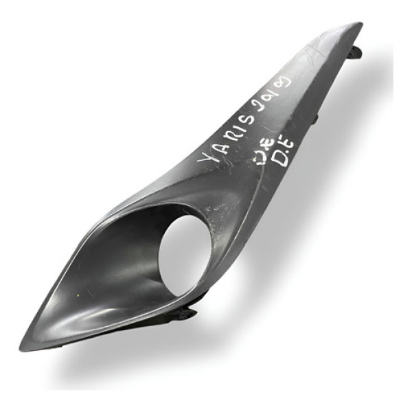 Grade Moldura Milha Lado Esquerdo Toyota Yaris 19 521280d570 Branco Esquerdo