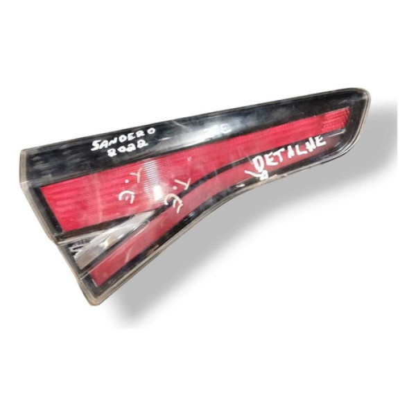 Lanterna Tampa Lado Esquerda Sandero 2022 Detalhe 265551483r Esquerdo/motorista Vermelho