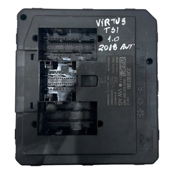 Modulo Conforto Bcm Vw Virtus Tsi 1.0 2018 Aut 2qw937090