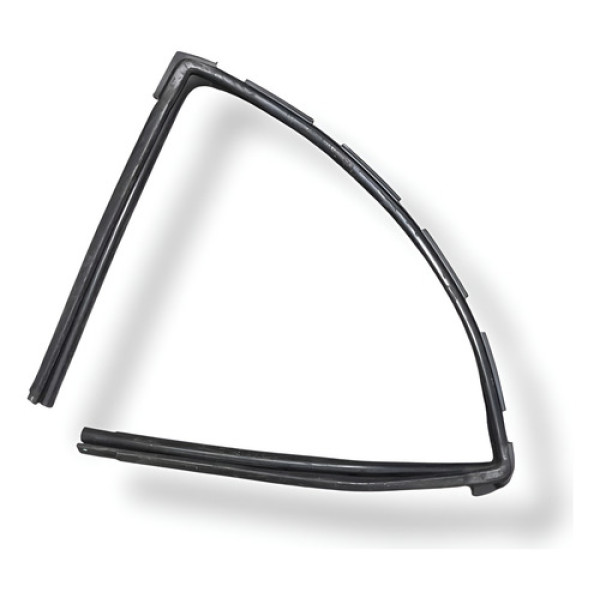  Borracha Canaleta Porta Traseira Direita Nissan Livina 2014 - Preto