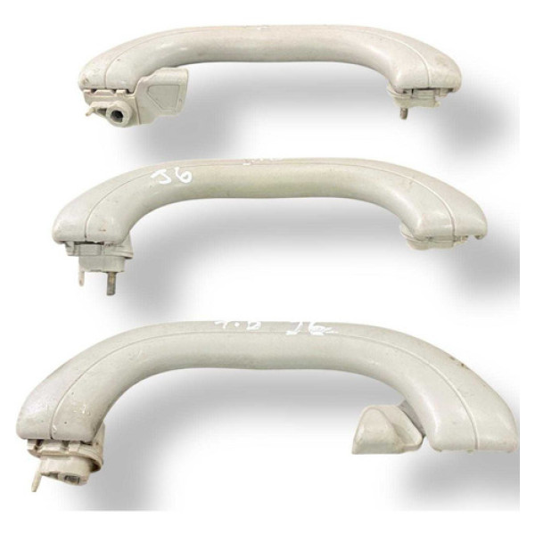 Kit 3 Unidades Alça Teto Pqp Jac J6 2.0 - 2011 2012 2013 Preto