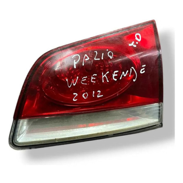 Lanterna Tampa Traseira Direita Fiat Palio Wekeend 2012 2013 Esquerdo/motorista Vermelho