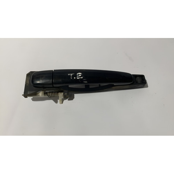 Maçaneta Externa Traseira Esquerda Peugeot  307 2010 - Preto - Traseira