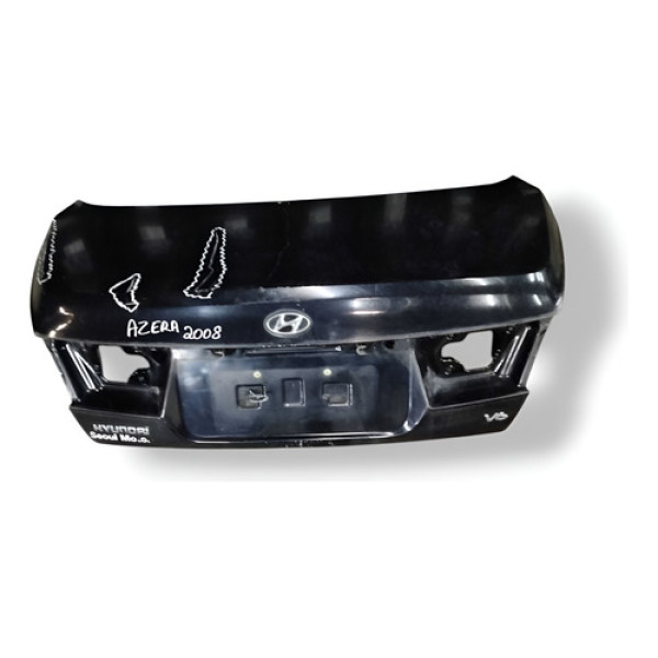 Tampa Traseira Sem Fechadura Hyudai Azera  2008 2009 Detalhe Natural