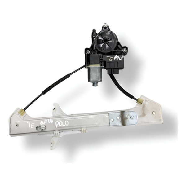 Máquina Vidro Traseira Esquerda Volkswagen Polo 2018 2019