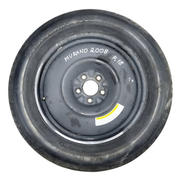 Roda Estepe Avulsa Aro 18 Nissan Murano 3.5 V6  2008 2009 Prateado