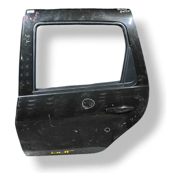 Porta Traseira Esquerda Renault Duster 2013 2014 C/ Detalhe Traseira Esquerda Preto