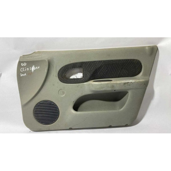 Forro Porta Diant Direita Renault Clio Sedan 2004 3158404 Cinza