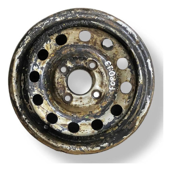Roda Ferro Avulsa Aro 13 Ford Ka Escort Fiesta Class 4 Furos Preto