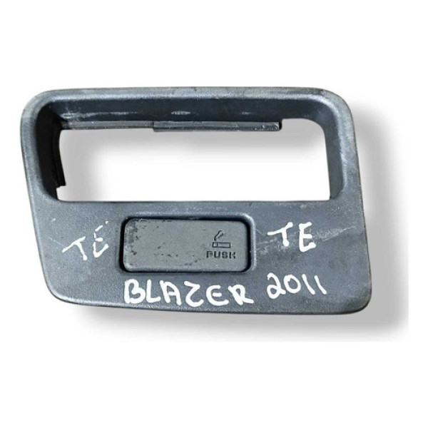 Acabamento Maçaneta Porta Tras Esquerda Blazer 2010 93397725 Branco Traseira