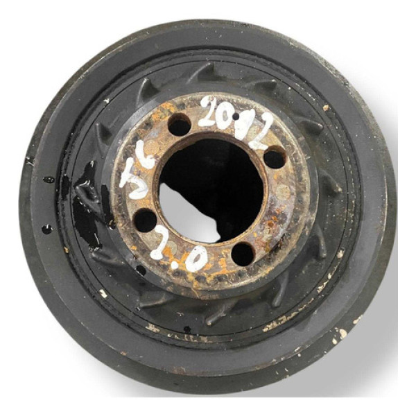 Polia Virabrequim Original Jac J6 2.0 16v - 2011 2012 2013 Preto