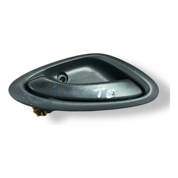 Maçaneta Interna Traseira Esquerda Honda Fit 2004 2008 Preto Traseira