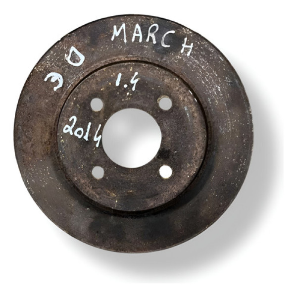 Disco Freio Dianteiro Nissan March 1.6 2016 2017