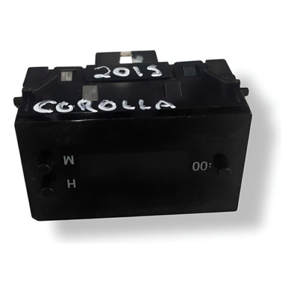 Visor Relógio Digital Painel Toyota Corolla 2015 2016 2017