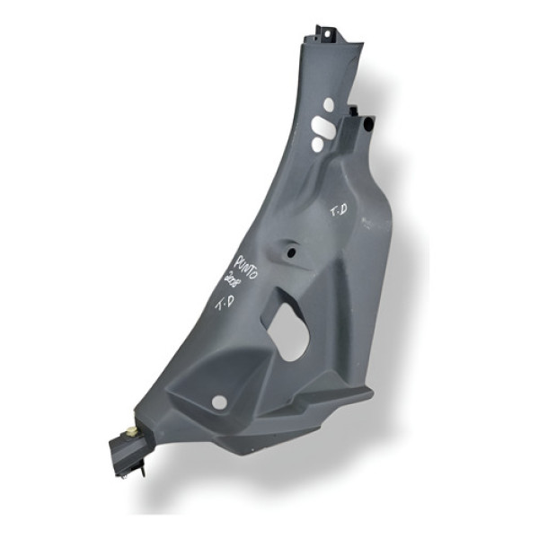 Acabamento Traseiro Direito  Fiat Punto 2008 2009  735385312