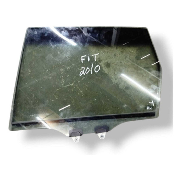 Vidro Porta Traseira Esquerda Fit 2010 2011 2012 2013 2014