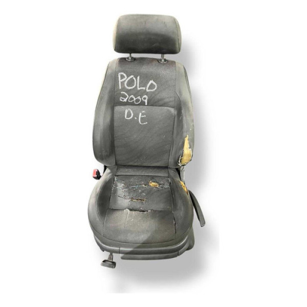 Banco Dianteiro Esquerdo  Vw Polo 2009 2010 2011 Detalhe Cinza