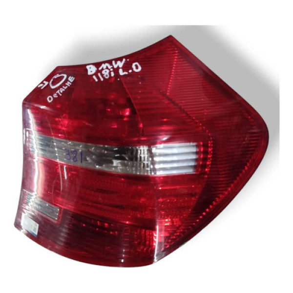 Lanterna Traseira Direita Bmw 118i 2006 A 2010 Detalhes Direito/passageiro Vermelho