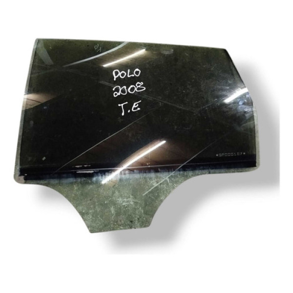 Vidro Porta Traseira Esquerda Volkswagen  Polo 1.6 2008