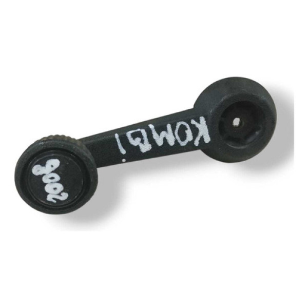 Manivela Vidro Volkswagen Kombi Fusca Brasilia Saveiro Preto