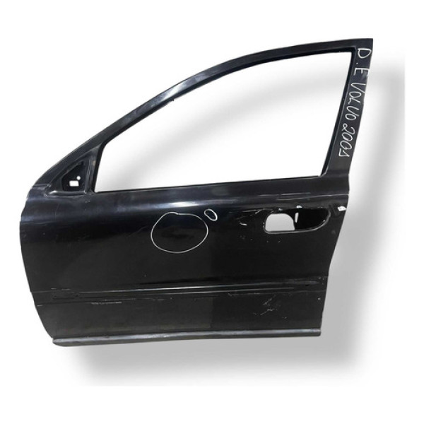Porta Dianteira Esquerda Volvo S60 2001 2002 2003 Detalhe Dianteira Esquerda Preta
