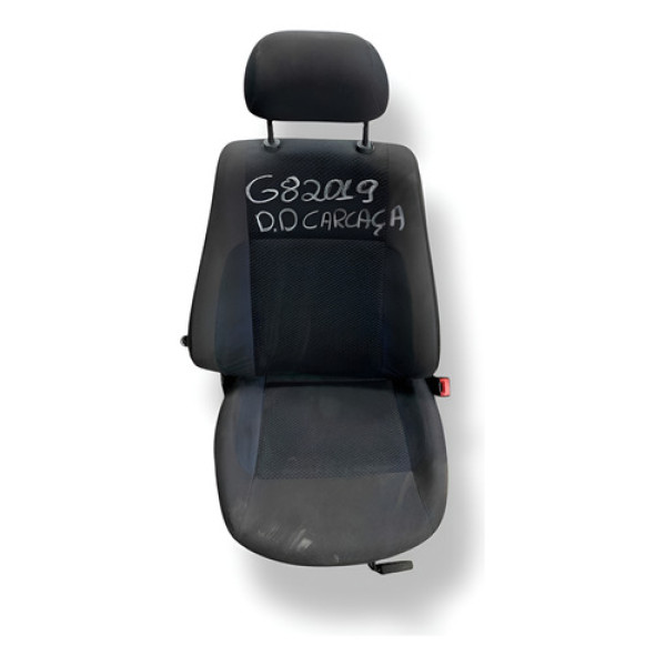 Carcaça Banco Dianteiro Direito Volkswagen G8 2019 2020 Preto