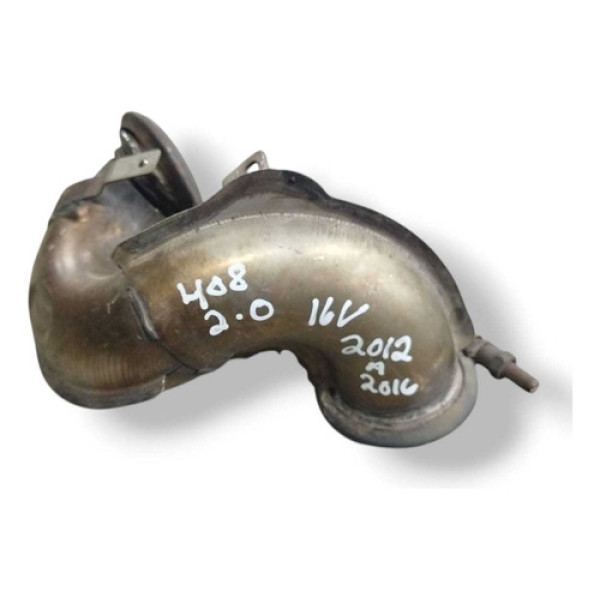 Cano Saida Coletor Escape Peugeot 408 2.0 2012 A 2015 16v