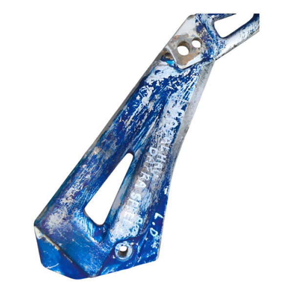 Suporte Pedalheira Bacalhau Esquerdo Dafra Speed - 2009 Azul-celeste