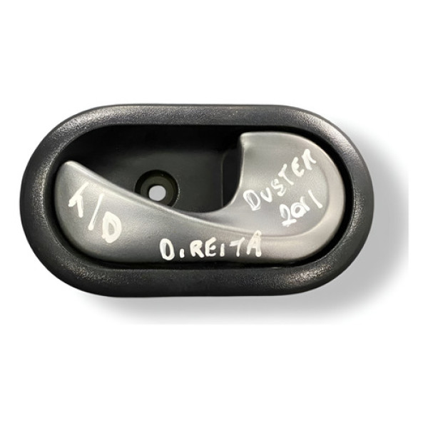 Maçaneta Interna Traseira Direita Renault Duster 8200606887 Preto Traseira