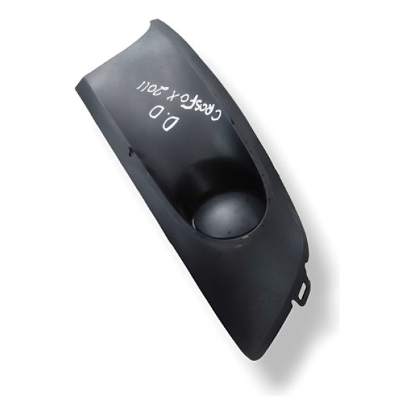 Grade Moldura Farol Milha Direito Crossfox 2011 Sem Furo Laranja