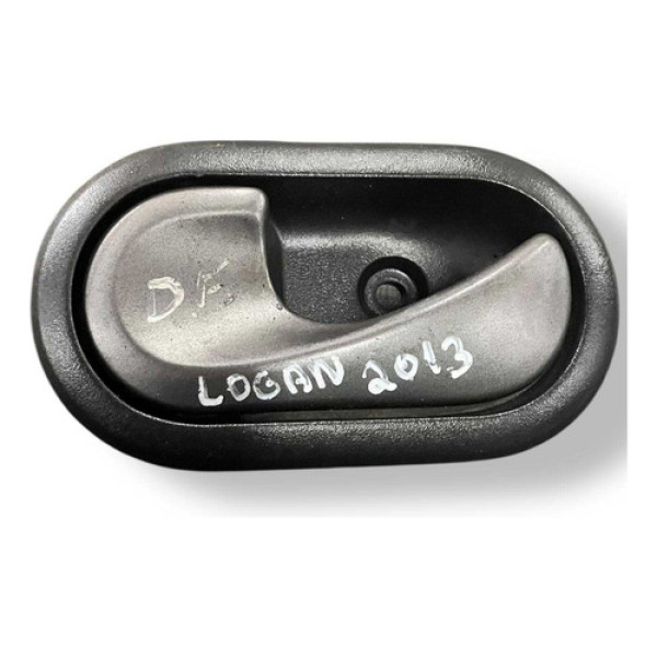Maçaneta Interna Dianteira Esquerda Logan 2013 2014 0503100 Preto Dianteira