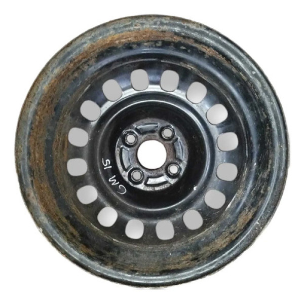 Roda Ferro  Aro 15 Chevrolet  Onix  Prisma  Corsa  Celta Preto