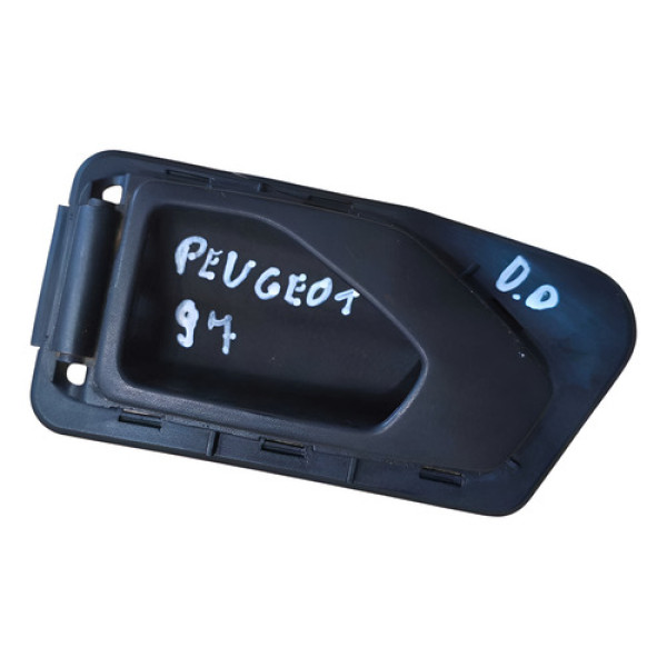 Maçaneta Interna Dianteira Direito Peugeot 306 97 9612535777 Preto Dianteira
