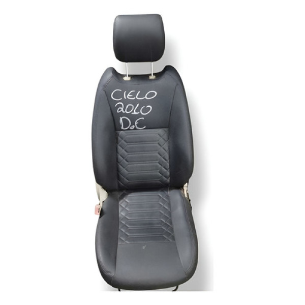 Banco Dianteiro Esquerdo Chery Cielo 2010/2011/2012 4 Portas Preto