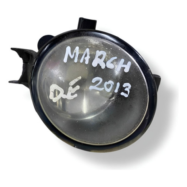 Farol Milha  Dianteiro Esquerdo March 1.6 2013 89210439 Branco