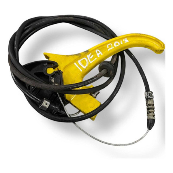 Cabo Alavanca Puxador Abertura Capô Fiat Idea - 2006 A 2010