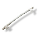 Canaleta Guia Vidro Dianteiro Esquerdo Chevrolet Blazer 2010 Branco
