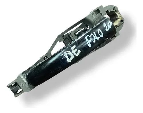 Maçaneta Externa Dianteira Esquerda Volkswagen Polo 2009/10 Verde-escuro Dianteira