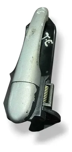 Maçaneta Externa Traseira Esquerda Fiat Siena 2006 2007 2008 Prateado Traseira