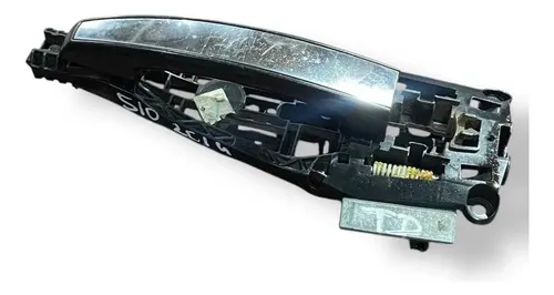 Maçaneta Externa Traseira Direito S10 2013 2014 94002320 Preto Traseira