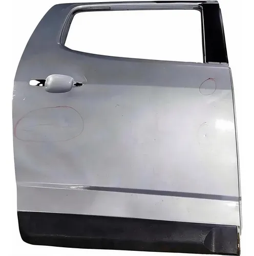 Porta Traseira Direita Chevrolet S10 2012 2013 2014 Detalhe Traseira Direita Cinza