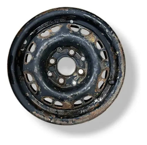Roda Avulsa Ferro Aro 13 Volkswagen Gol Polo Voyage 4 Furos Água
