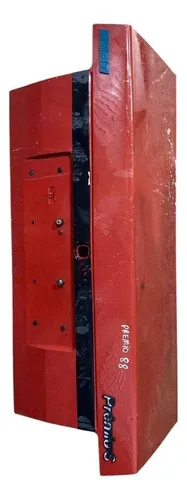 Tampa Traseira Porta Malas Fiat Prêmio Uno 1988 1989 1990 Vermelho