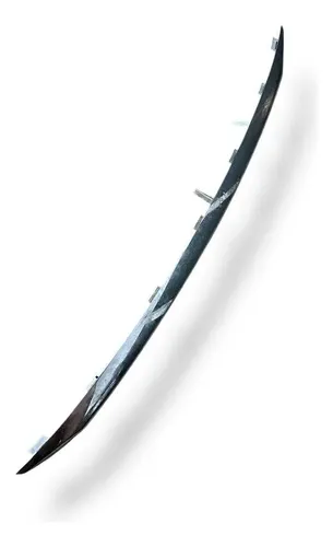 Friso Inferior Grade Dianteira Peugeot 2008 2017 98036497 Preto Brilhante
